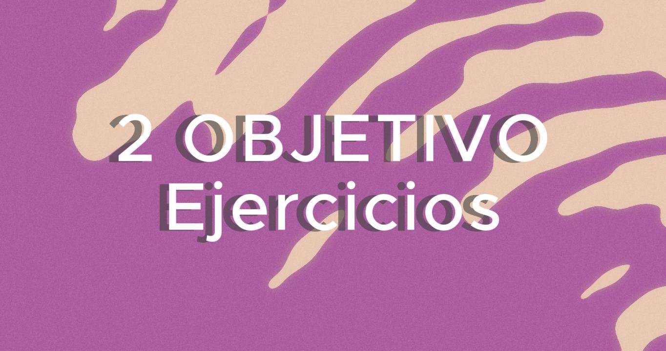 Portada de S.2 OBJETIVO Ejercicios