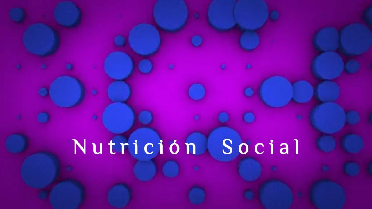 Portada de S.6 NUTRICIÓN SOCIAL